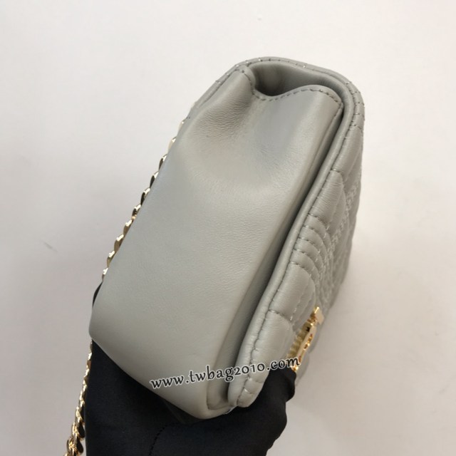 Burberry專門店新款羊皮小號TB蘿拉包 巴寶莉絎縫品牌格紋鏈條單肩挎背女包 yxb1536